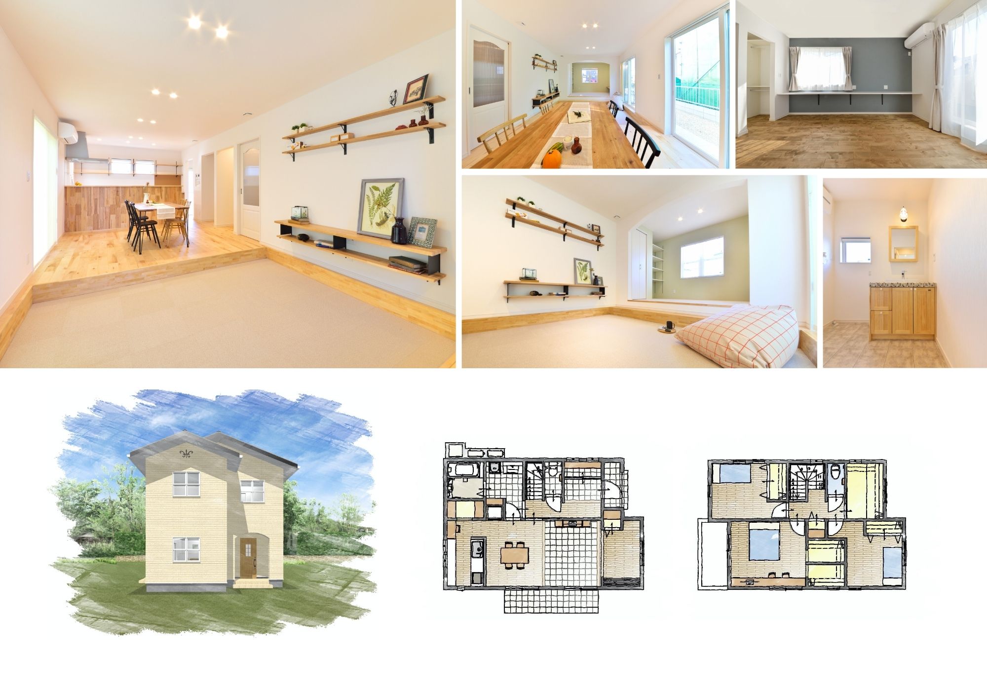 ー木のぬくもりに包まれるやさしい住まいー